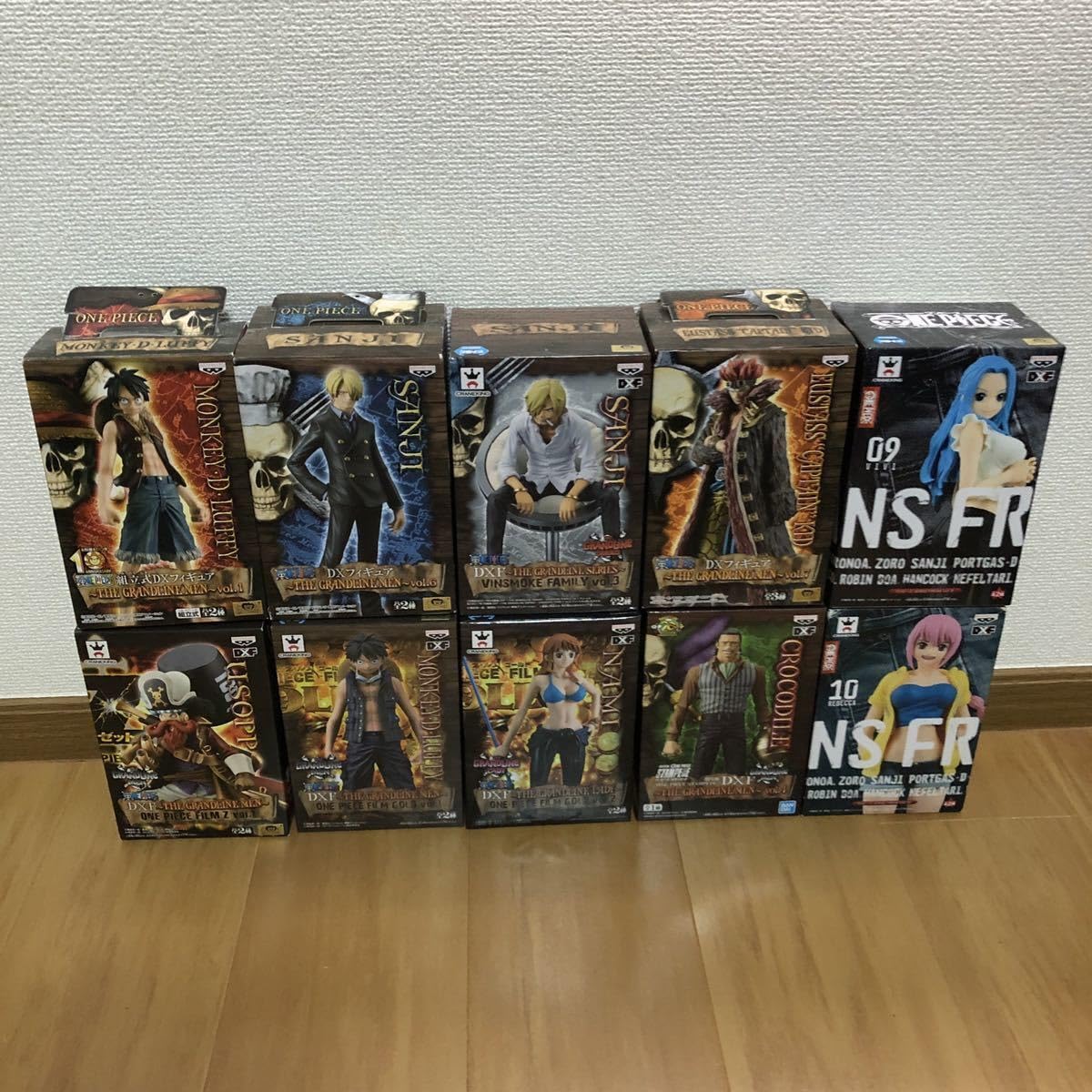 ワンピースプライズフィギュアまとめ売り24個セット