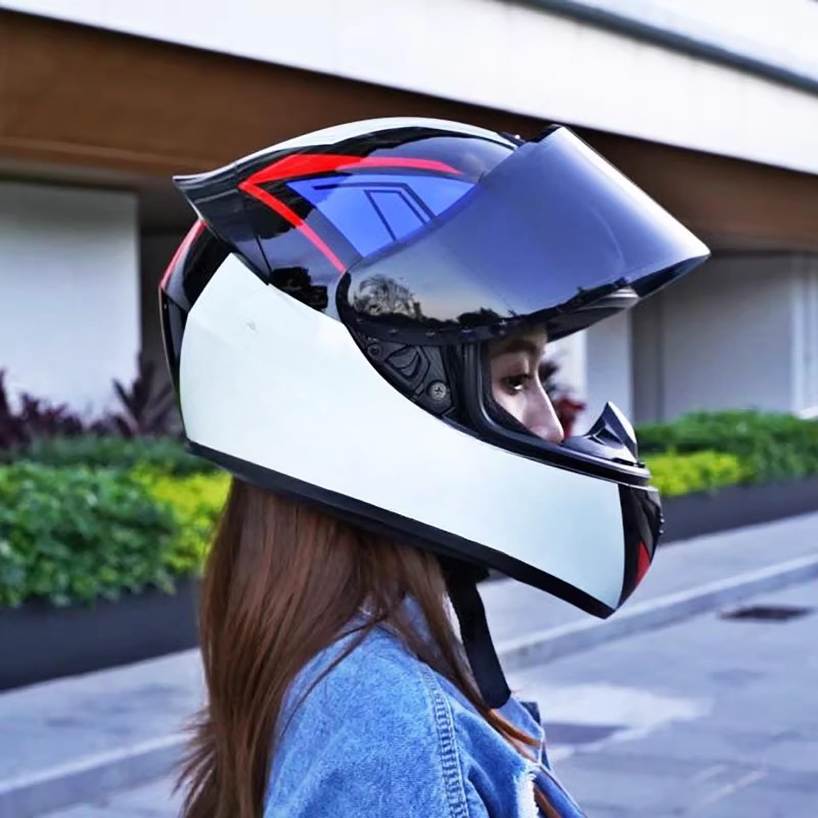 Kaski motocyklowe Turystyczne kaski motocyklowe motorowery atmosfery uliczne homologacja ECE skutery kaski integralne kaski męskie i damskie H,XXL (61-62 cm)