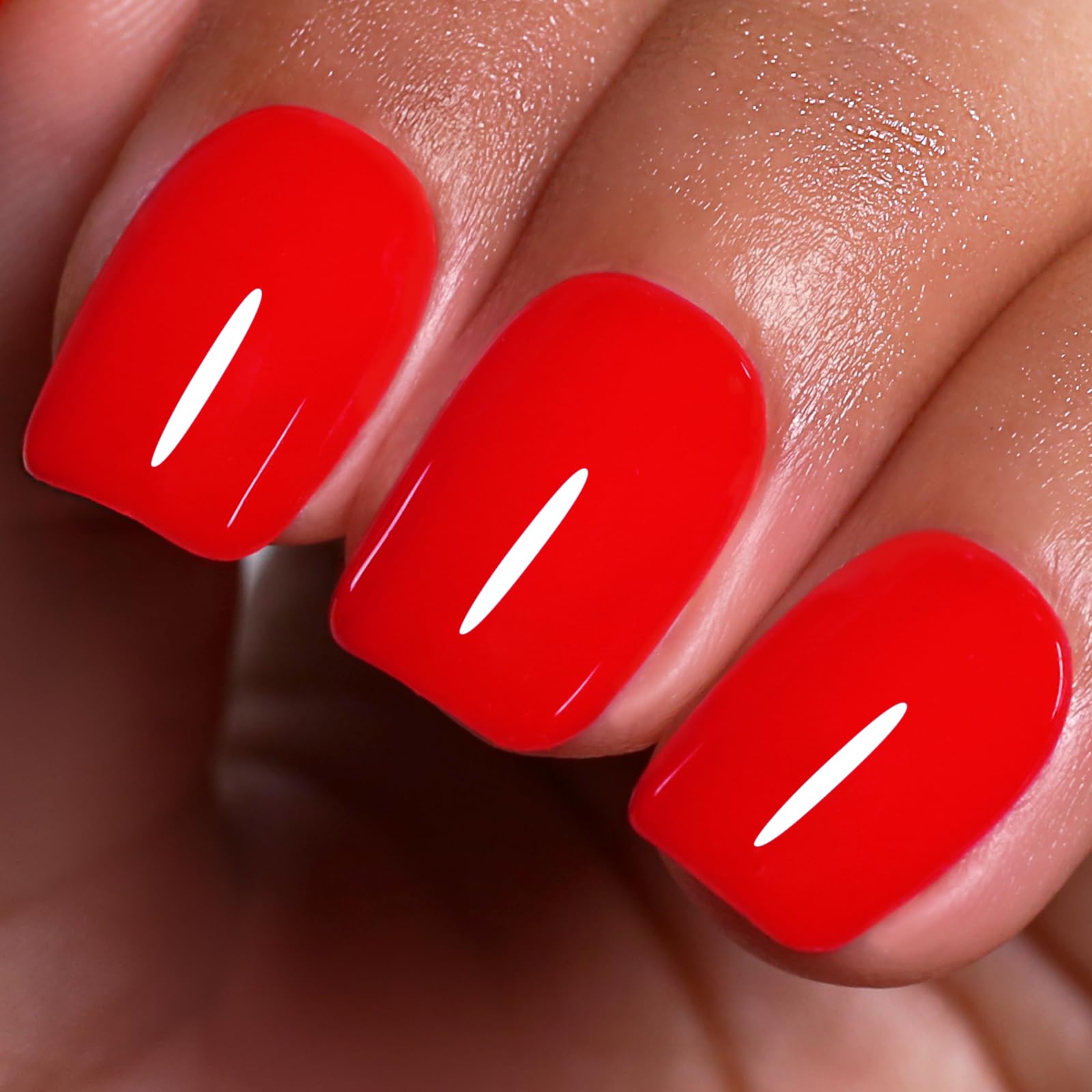 Ozzeal Gel Polish - 0.5 Fl Oz Bright Coral Orange UV LED Soak off Nail Polish for Spring Summer Manicure Salon DIY Art — view 89