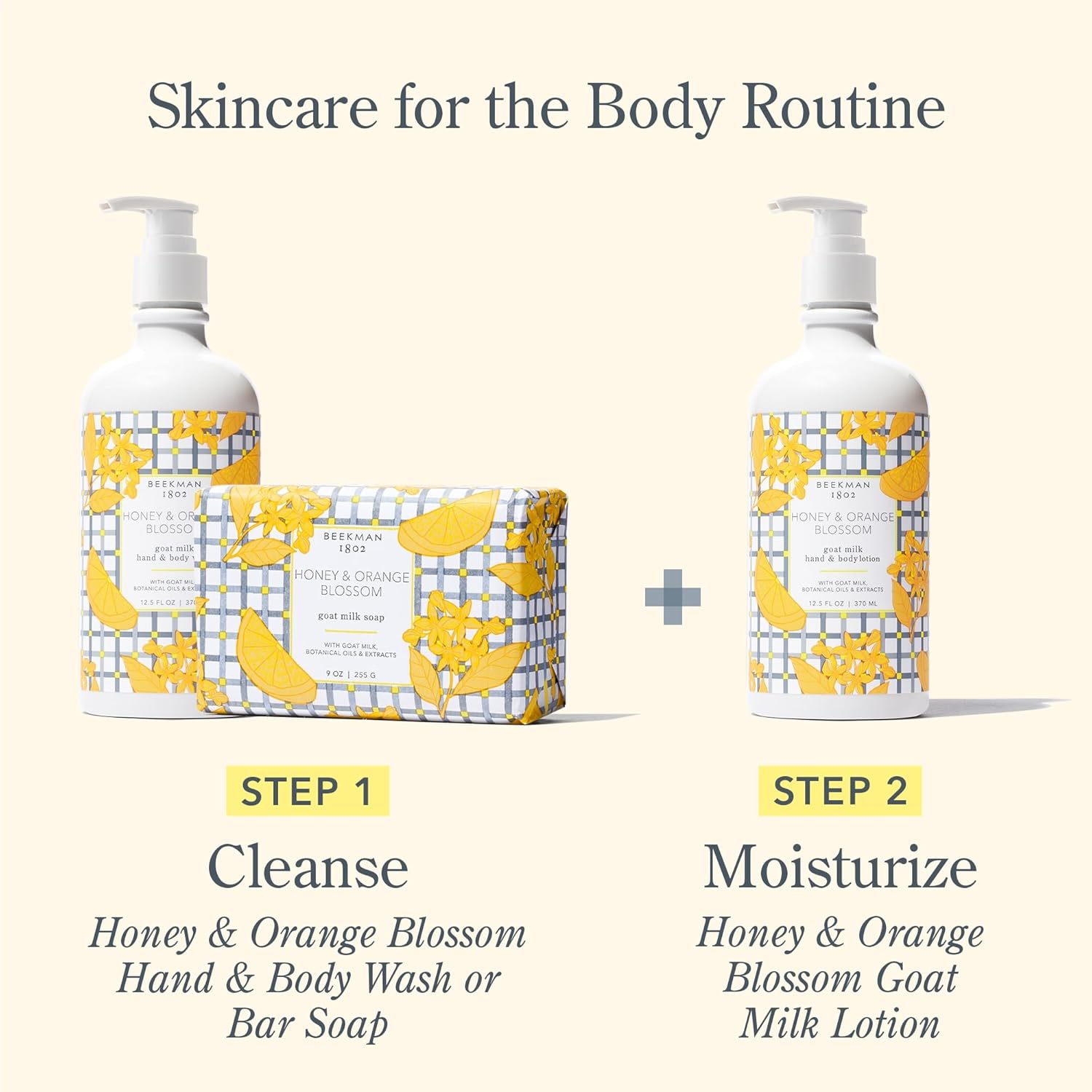 Beekman 1802 Goat Milk Hand Soap – Moisturizing Body Wash & Liquid Hand Soap for Sensitive Skin, Hand & Body Wash, Natural Soap with Goat Milk & Aloe, Cruelty Free – Honey & Orange Blossom 12.5 fl oz