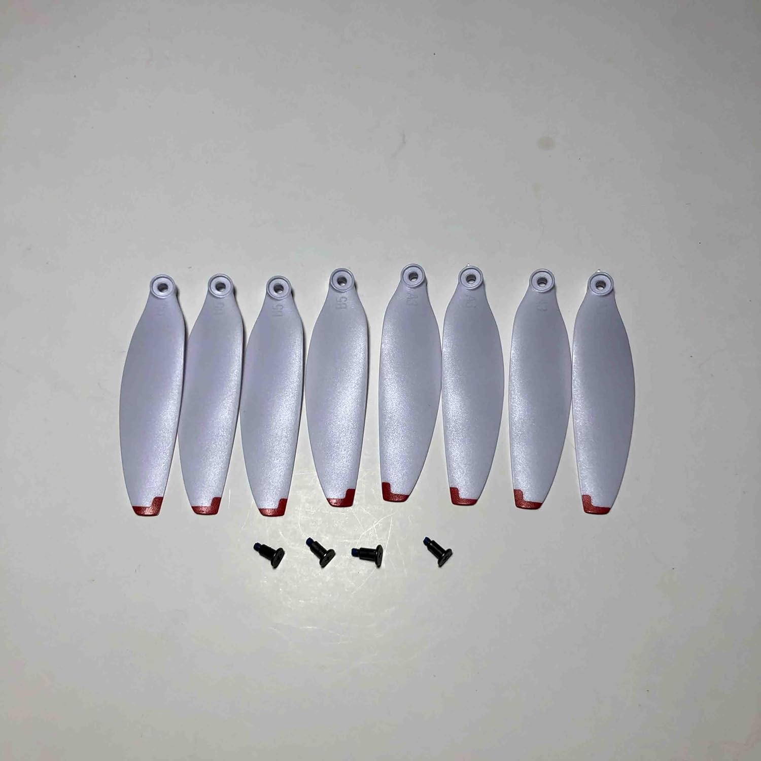 Krixis Original S116 MAX RC Drone Quadcopter Propeller Blades Maple Leaf Landing Gear Accessory Replacement part Kit - (Color: 8pcs black Blade)