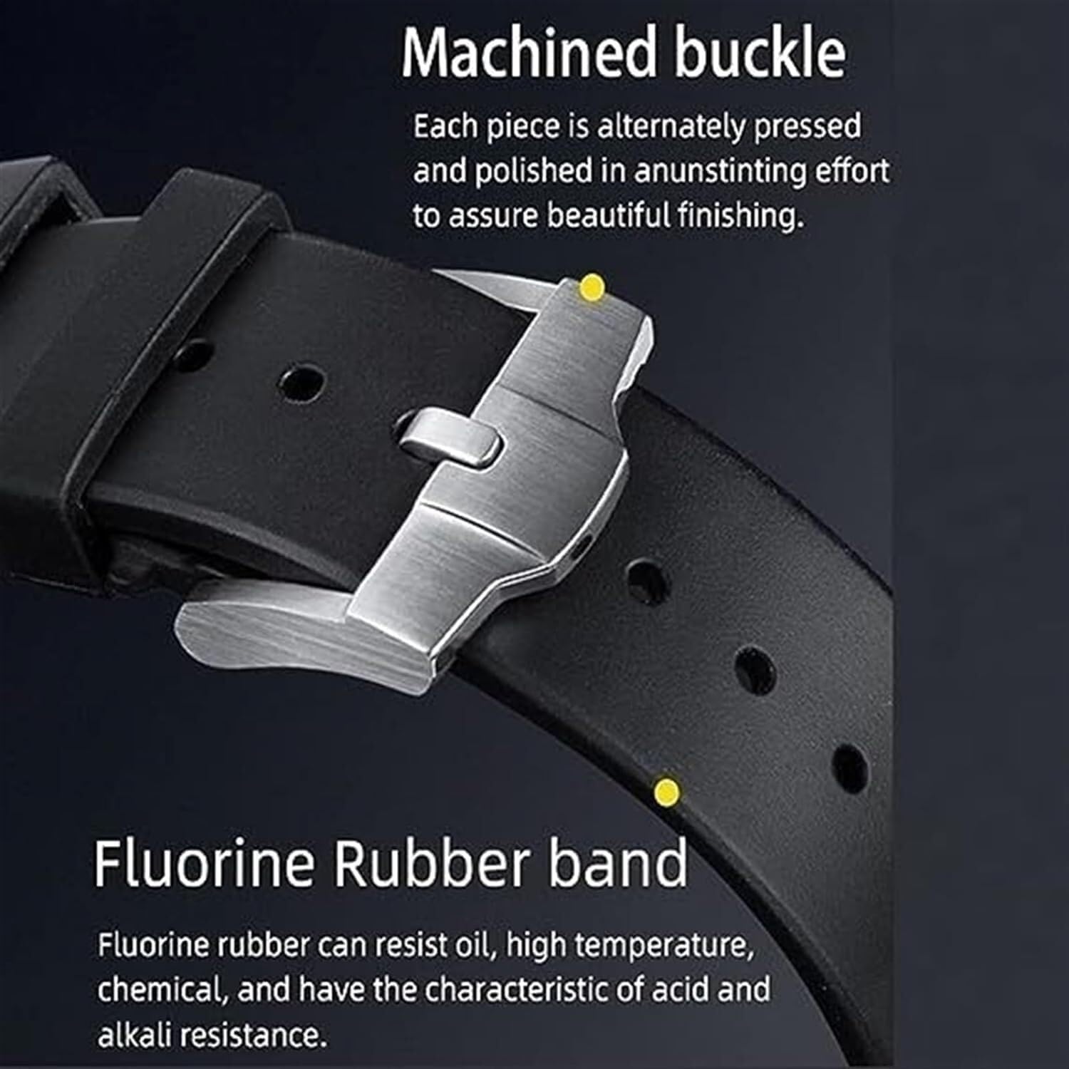 5th Gen For GM2100 GA2100/GA2110 Mod Kit Metal Watch Case and Rubber Band，Stainless Steel Bezel strap Modfication Accessories Retrofit Men's Watches