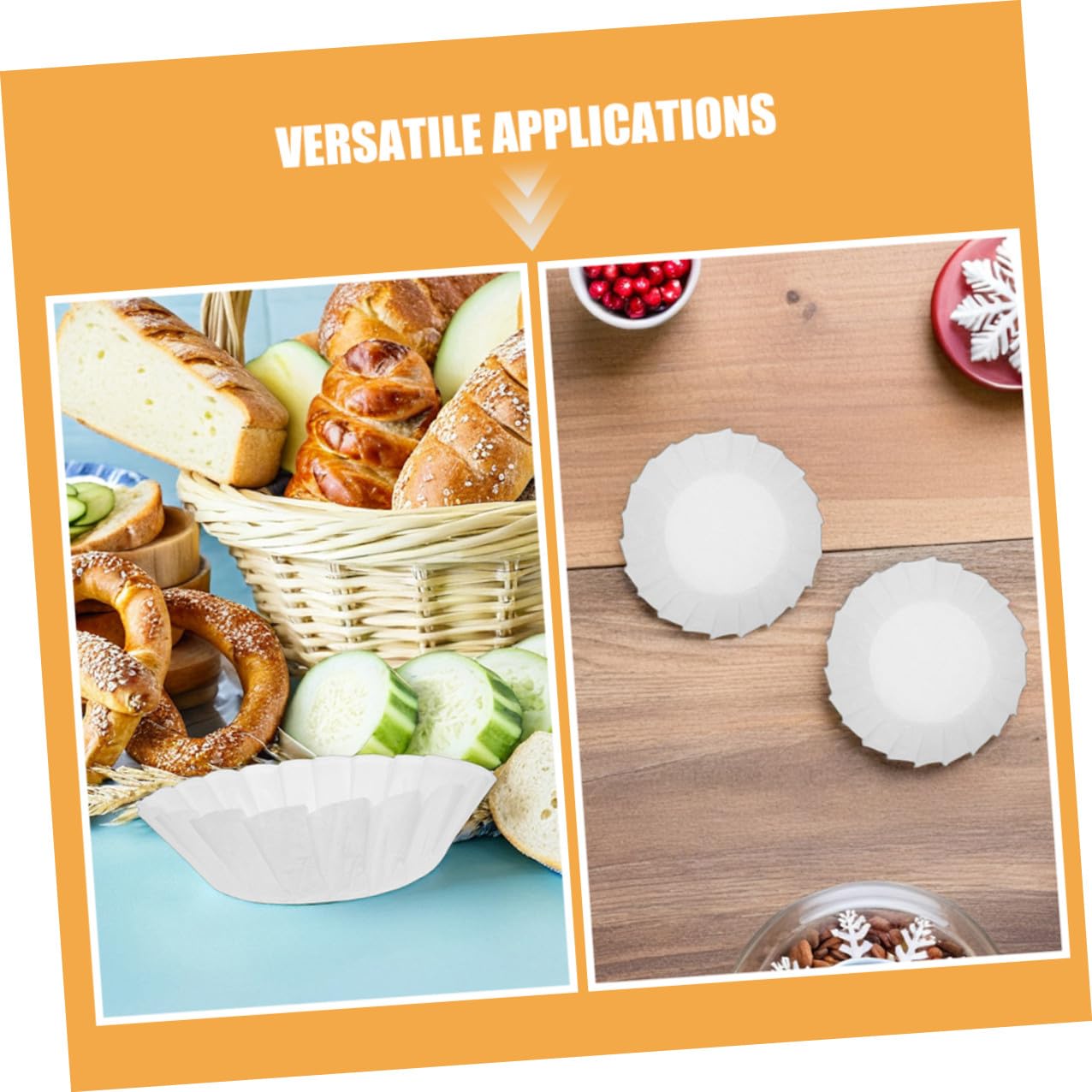 VANZACK 100 Piezas Papel de Horno Especial para Tartas de Queso Antiadherente y Resistente al Aceite para Hornos, Freidoras de Aire y Mini Tartas Cápsulas de Papel para Moldes y Postres