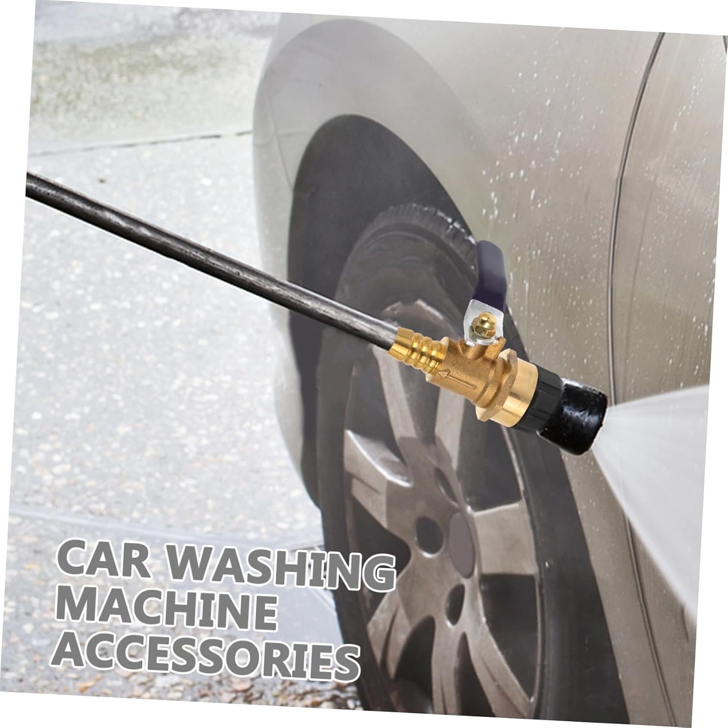 PRETYZOOM Heavy Duty Sprayer Nozzle Hose Nozzle for Car Wash Durable and Efficient Generation for Home and Auto Detailing Use
