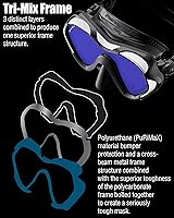 Vista 3 de TUSA Máscara de buceo M-1007 Paragon S