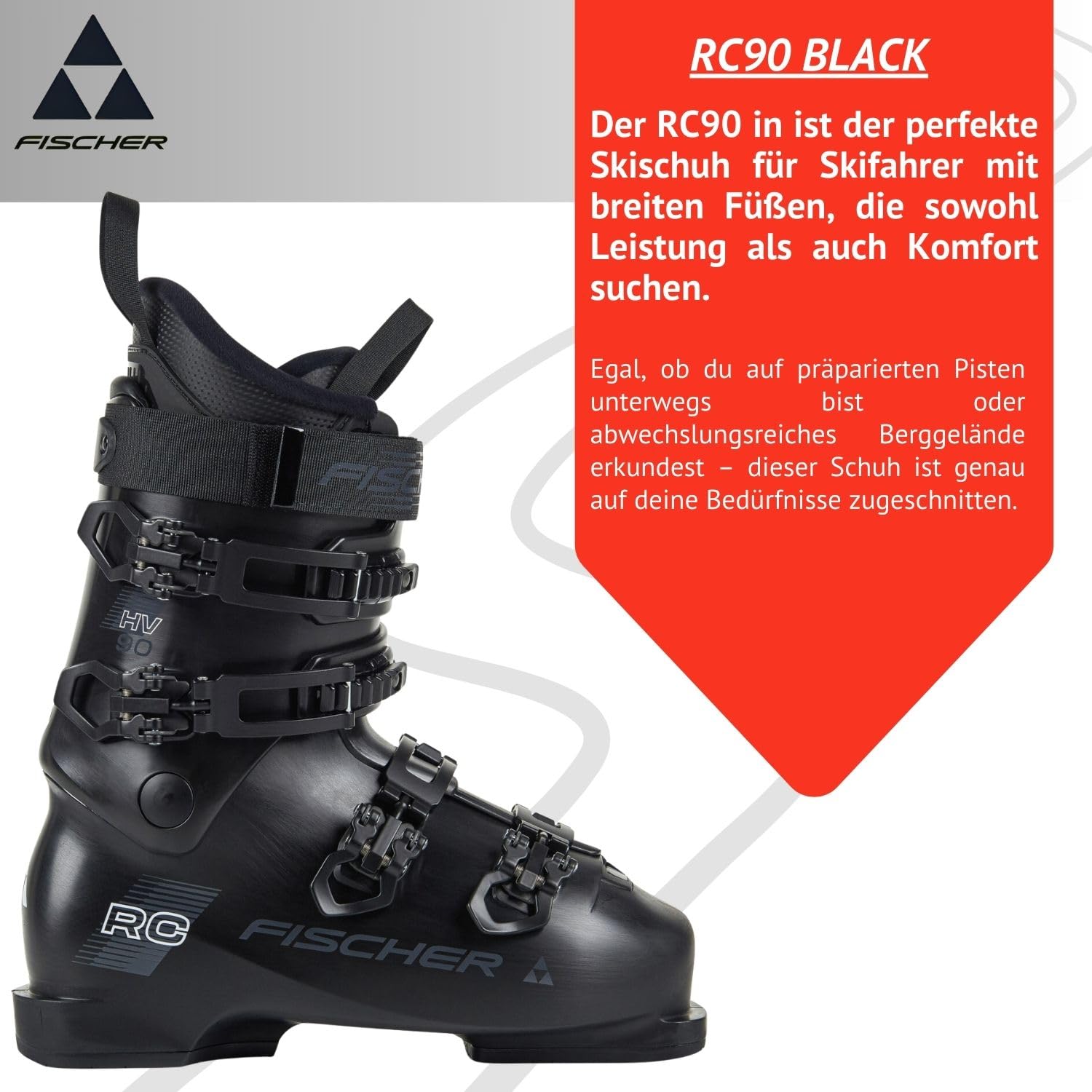 Amazon | FISCHER フィッシャー スキーブーツ ＜2025＞ RC ONE 9.0〔RC