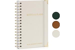 Simplified Daily Planner And Notebook With Hourly Schedule