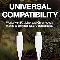 Vista 6 de Seagate Ultra Touch HDD - Disco duro externo de 2 TB, 0.276 in, blanco nube, material reciclado posconsumo, Dropbox de 6 meses y Mylio, servicios