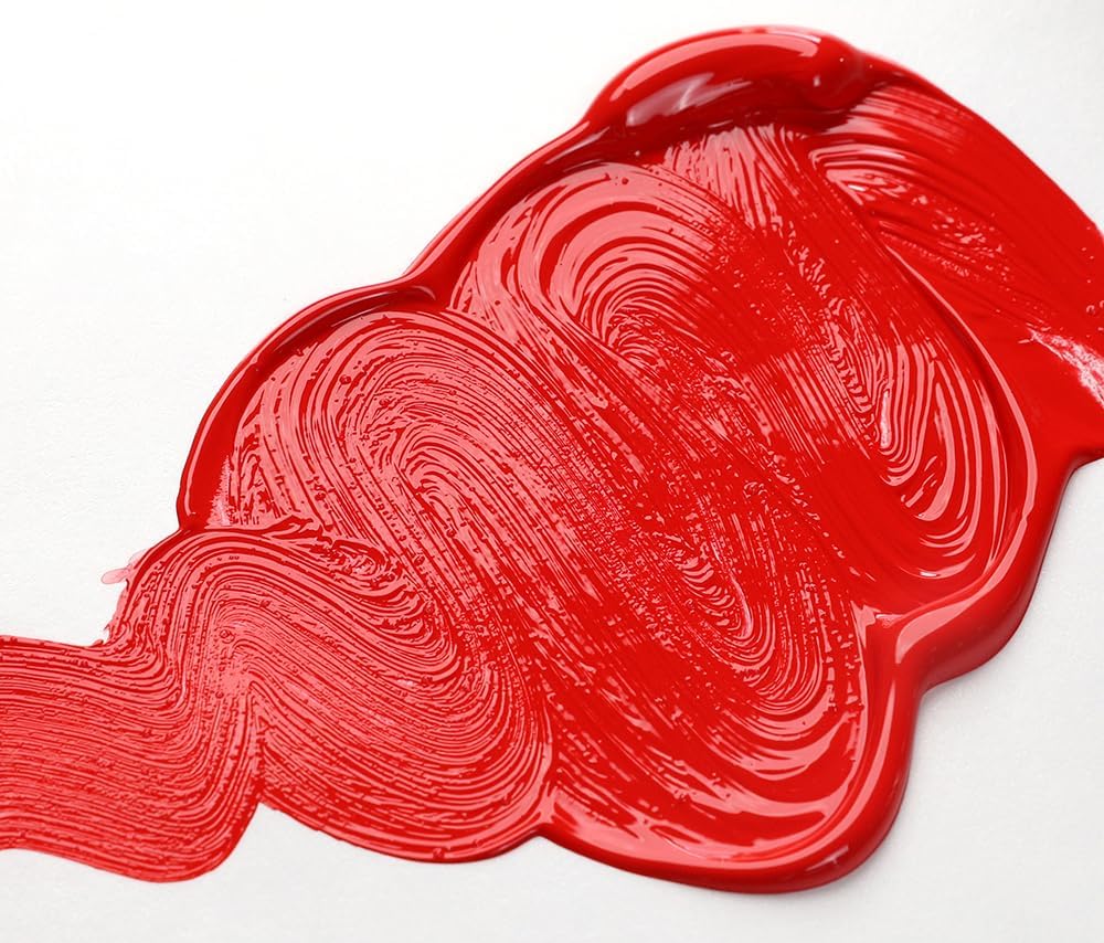 GOLDEN OPEN Slow-Drying Acrylics, Pyrrole Red, 5 fl oz. tube, Professional Acrylic Paint, Semi-Opaque