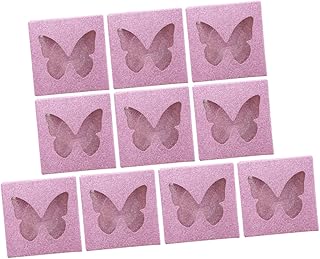 Estuche de pestañas con diseño de mariposas, ...