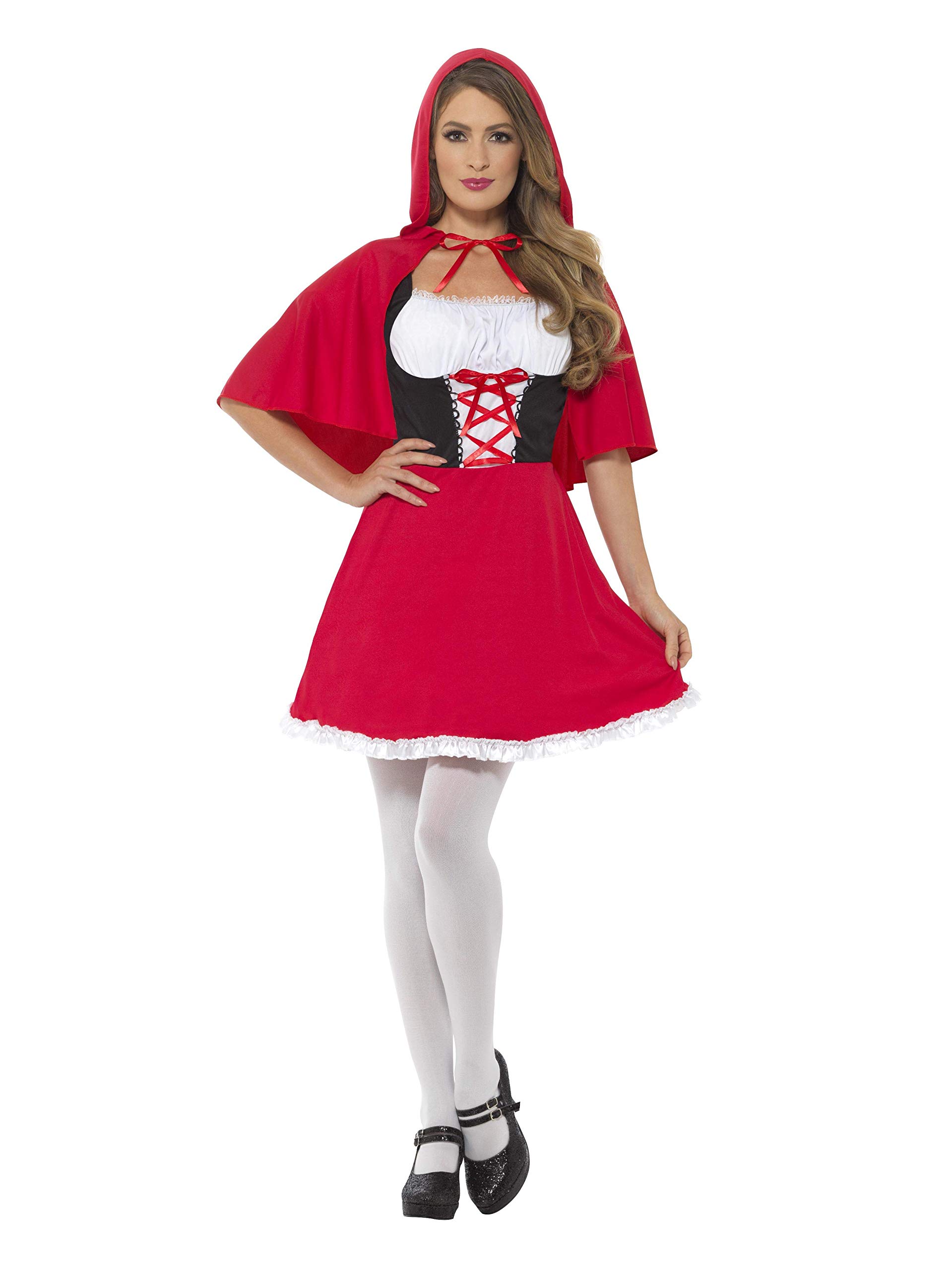 Smiffys Women's Red Riding Hood Short Costume