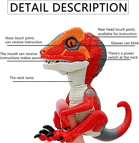 Miniatura 4 de Dinosaurios para niños - Untamed T-Rex - Mini dinosaurio coleccionable interactivo para niñas - Ironjaw