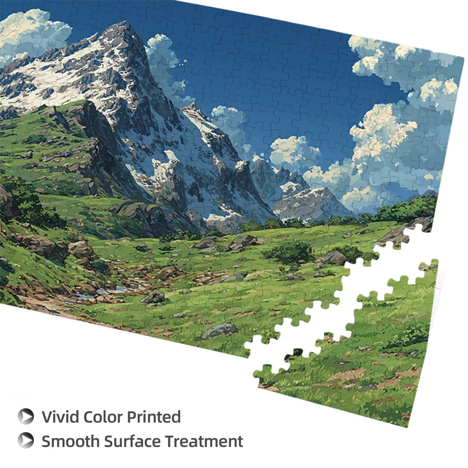 Puzzle para Adultos 1692 Piezas, Paisaje Puzzle, Difícil, Desafiante, Rompecabezas Encajan Perfectamente, Letras en la Parte Posterior, sin Polvo, Regalo para Personas Mayores (179x31cm) v-217