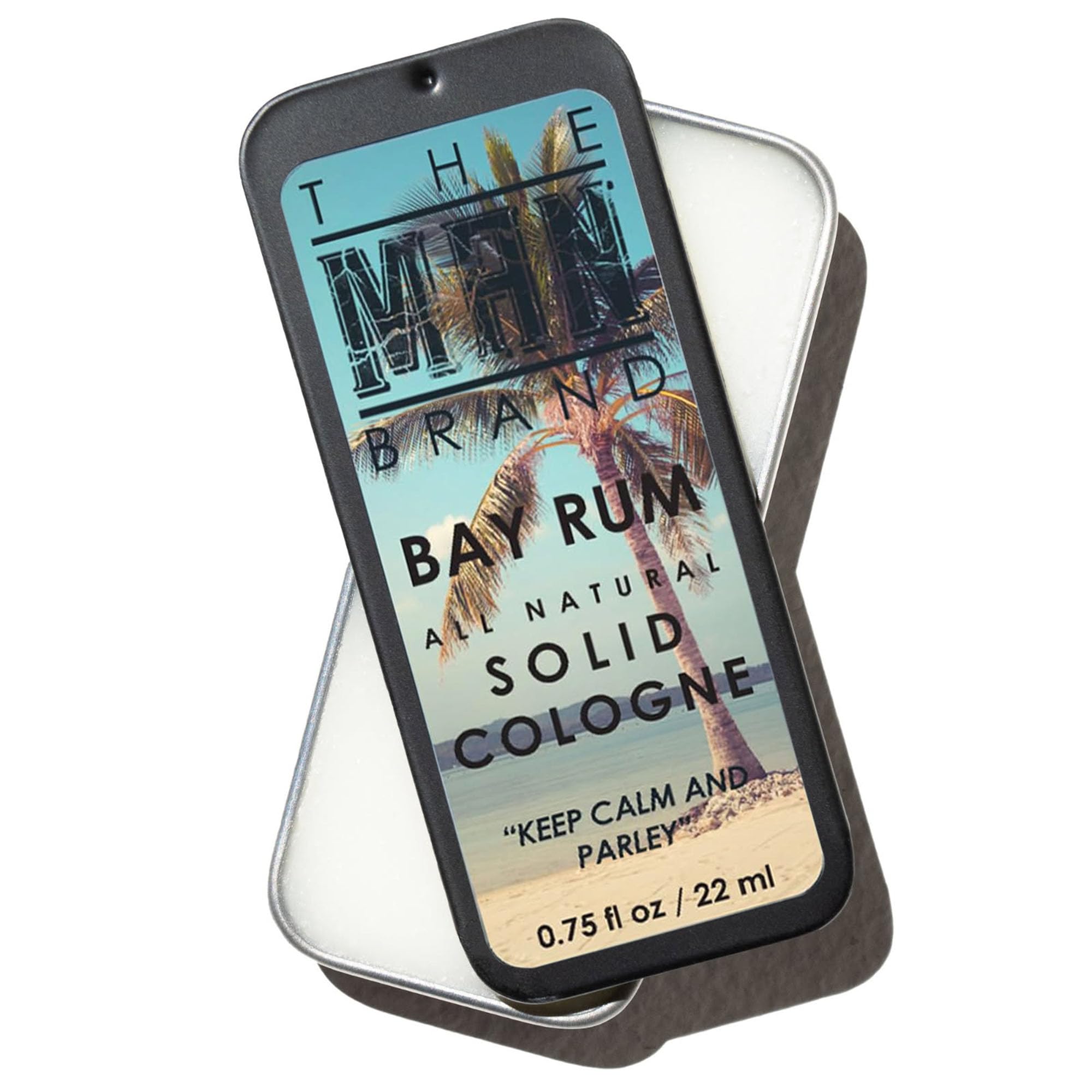 Bay Rum Solid Cologne - Natural Mens Bay Rum Cologne - Redefined mens fragrance Bay Rum Wax Cologne