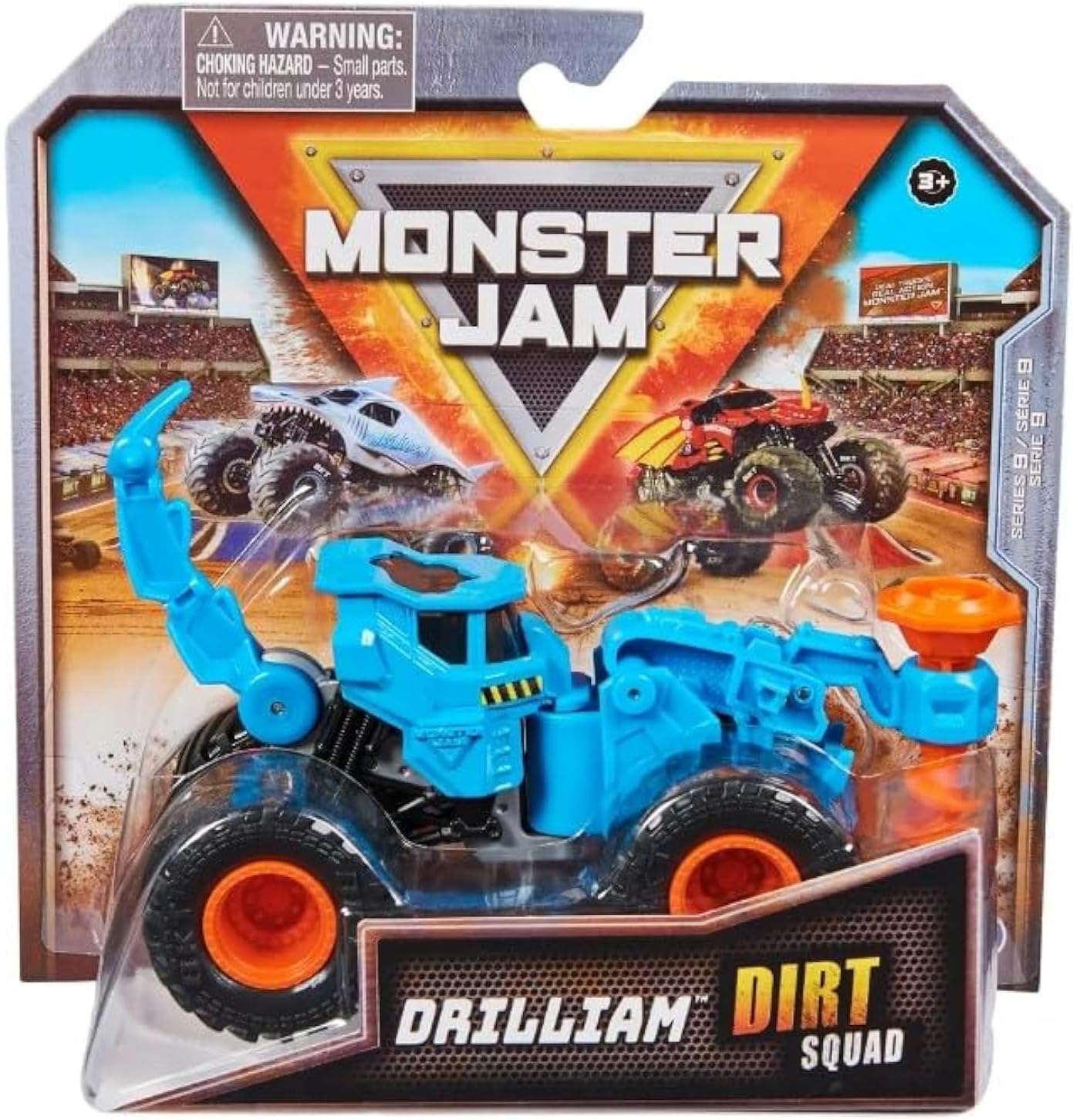 Monster Jam Dirt Squad (Drilliam Blue)