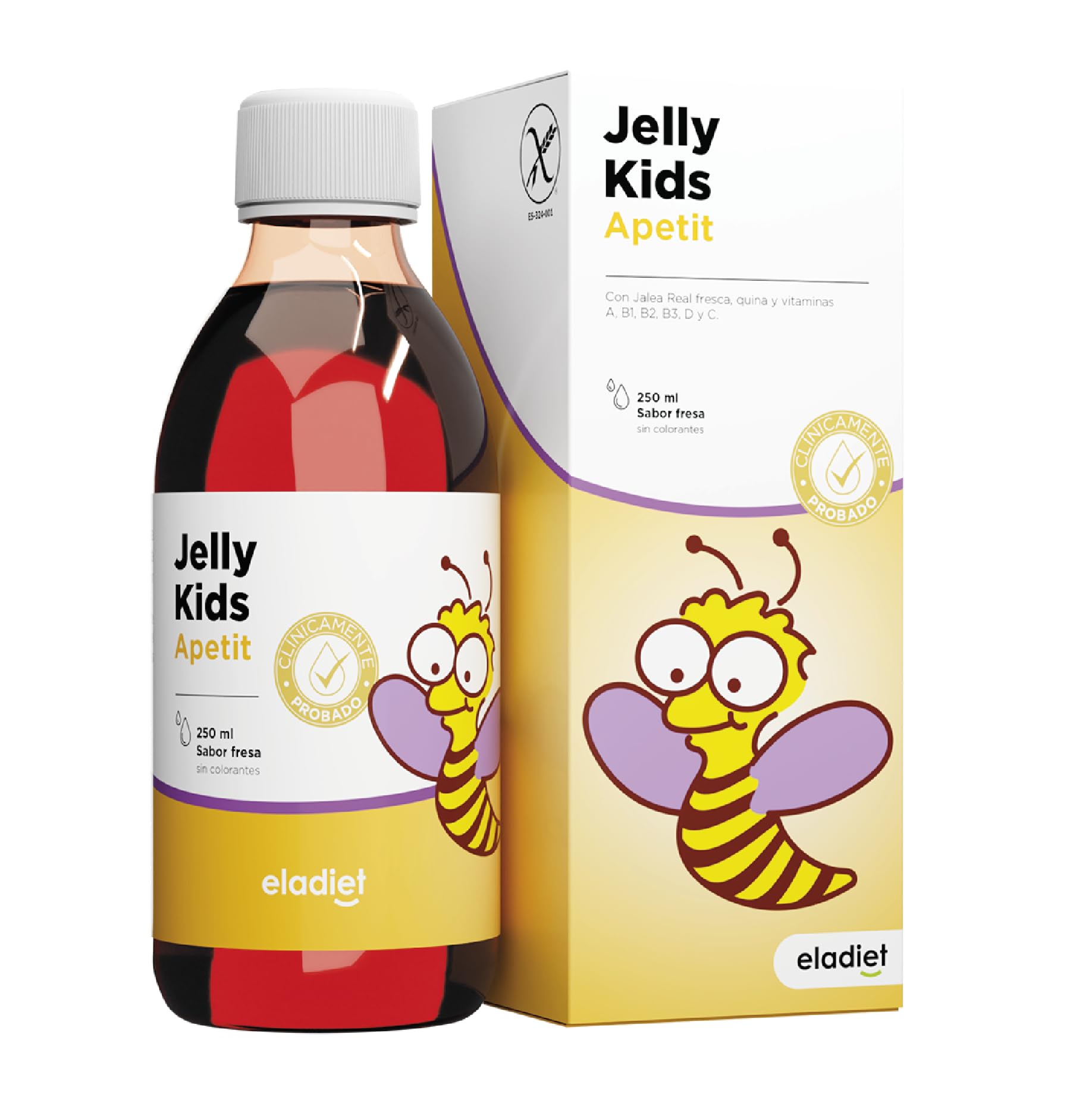 JELLY ROYAL JELLY KINDER ERDBEERE 250 ML