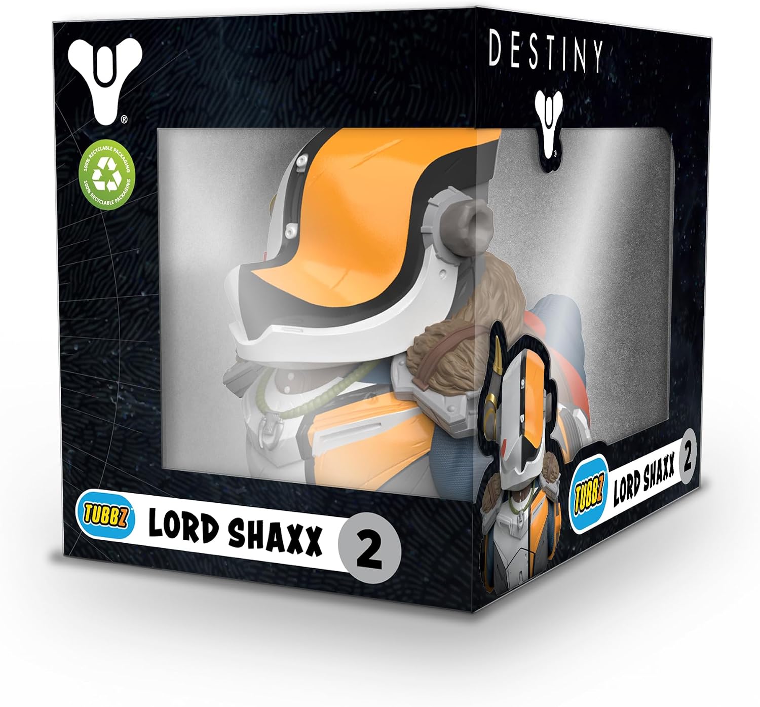 TUBBZ: Destiny - Lord Shaxx Rubber Duck Collectible Toy Boxed Edition 3.5" image 2