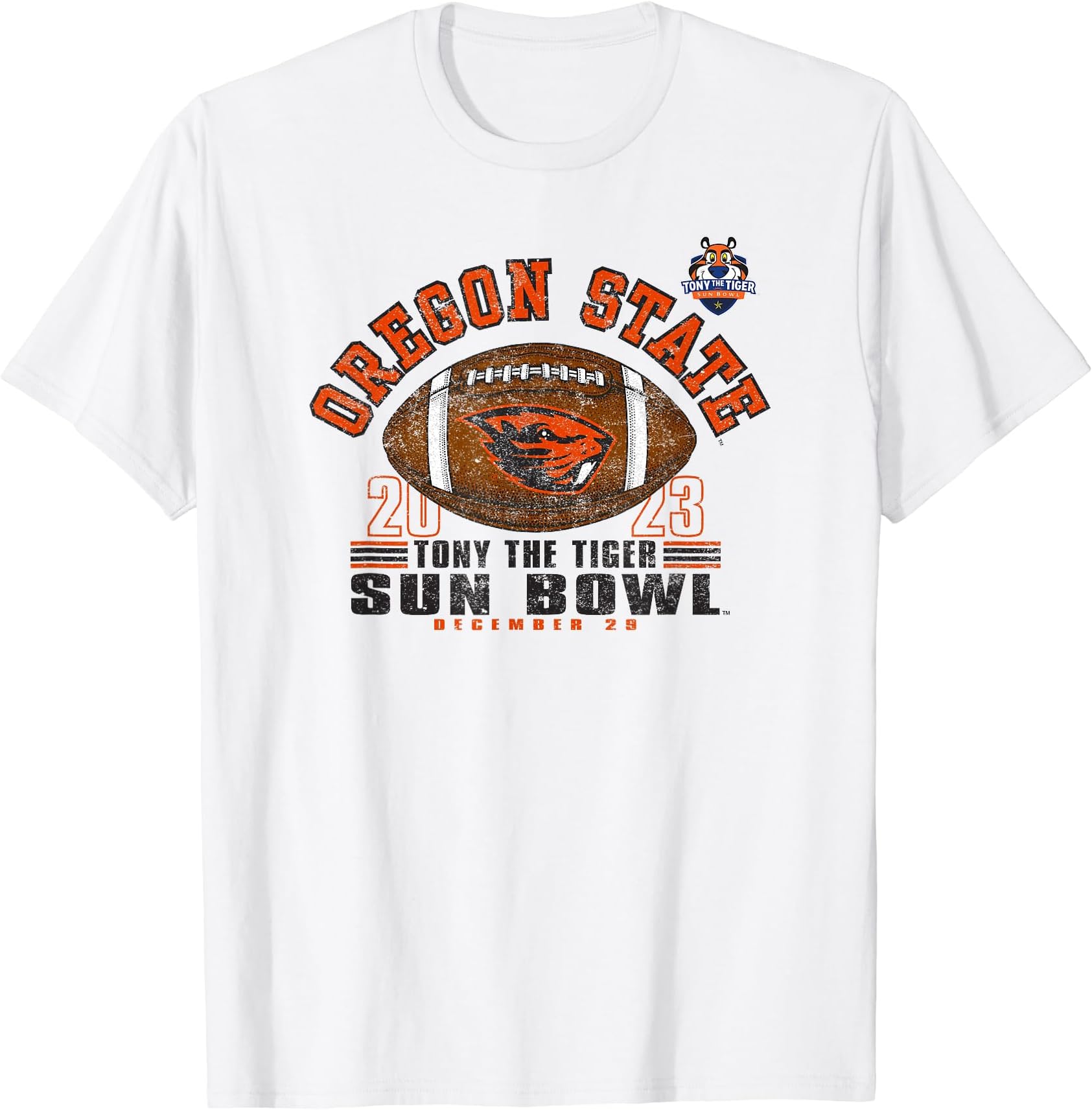 Oregon State Beavers Sun Bowl 2023 Football Vintage T-Shirt