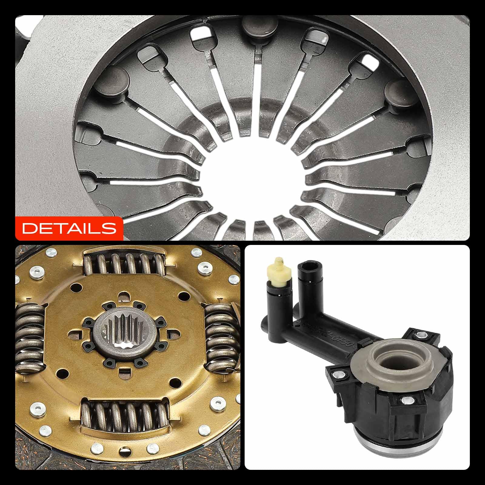 Frankberg Kit de embrague 1837710 | Compatible con: B-Max JK, Fiesta VI CB1 CCN, KA+ FK Reino Unido, Fiesta VI Van