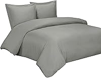 Vista 12 de Royal Hotel Bedding Juego de fundas de edredón 100% frescas, viscosa hecha de bambú, juego de funda de edredón con lazos en las esquinas y cierre