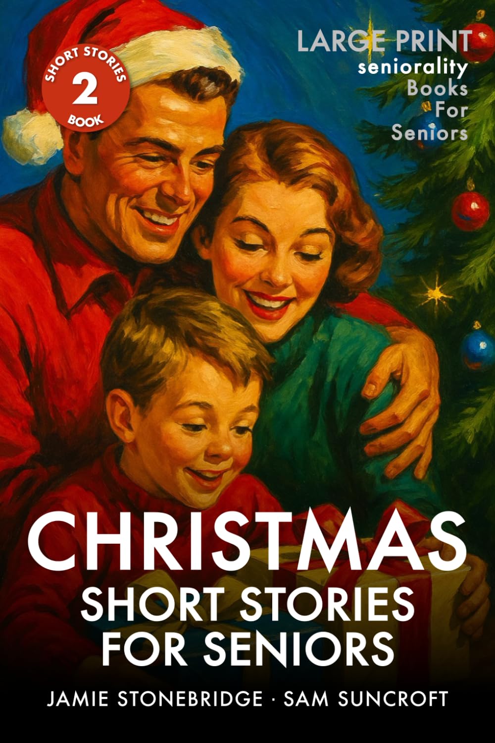 Christmas Short Stories For Seniors: Large Print book specially written for Seniors with Dementia, Alzheimer’s or memory issues