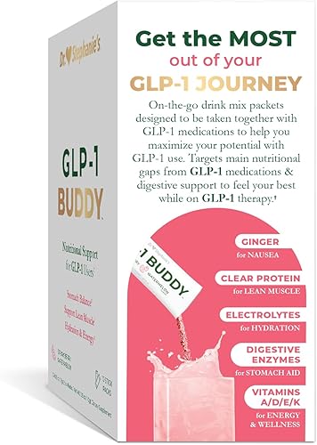 Miniatura 9 de Dr. Stephanie's GLP-1 Buddy Pair con potenciadores GLP-1 para obtener los mejores resultados, apoyo digestivo, preservar el músculo magro, reponer