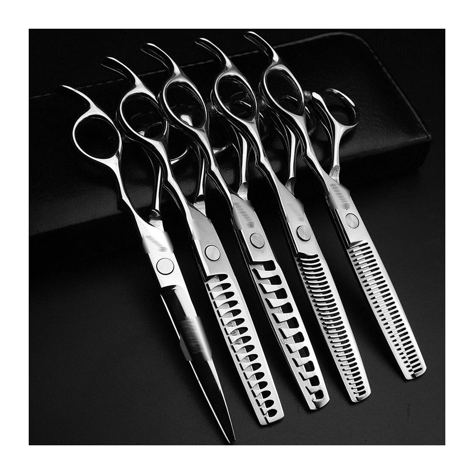 Haarschneideschere Professionelle Rasierkante Haarschneidschere 6.0 "Friseurschere, Edelstahl Haarschneidschere-für Salon & Zuhause Friseurschere/Haarschere (Color : 6 inch C)