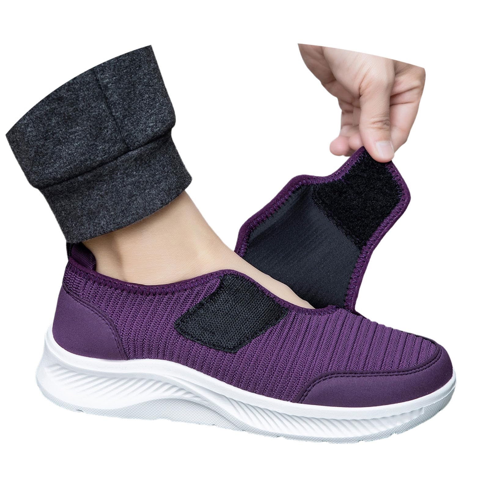 Wygodne, oddychające sneakersy z szerokimi palcami, dla kobiet i mężczyzn