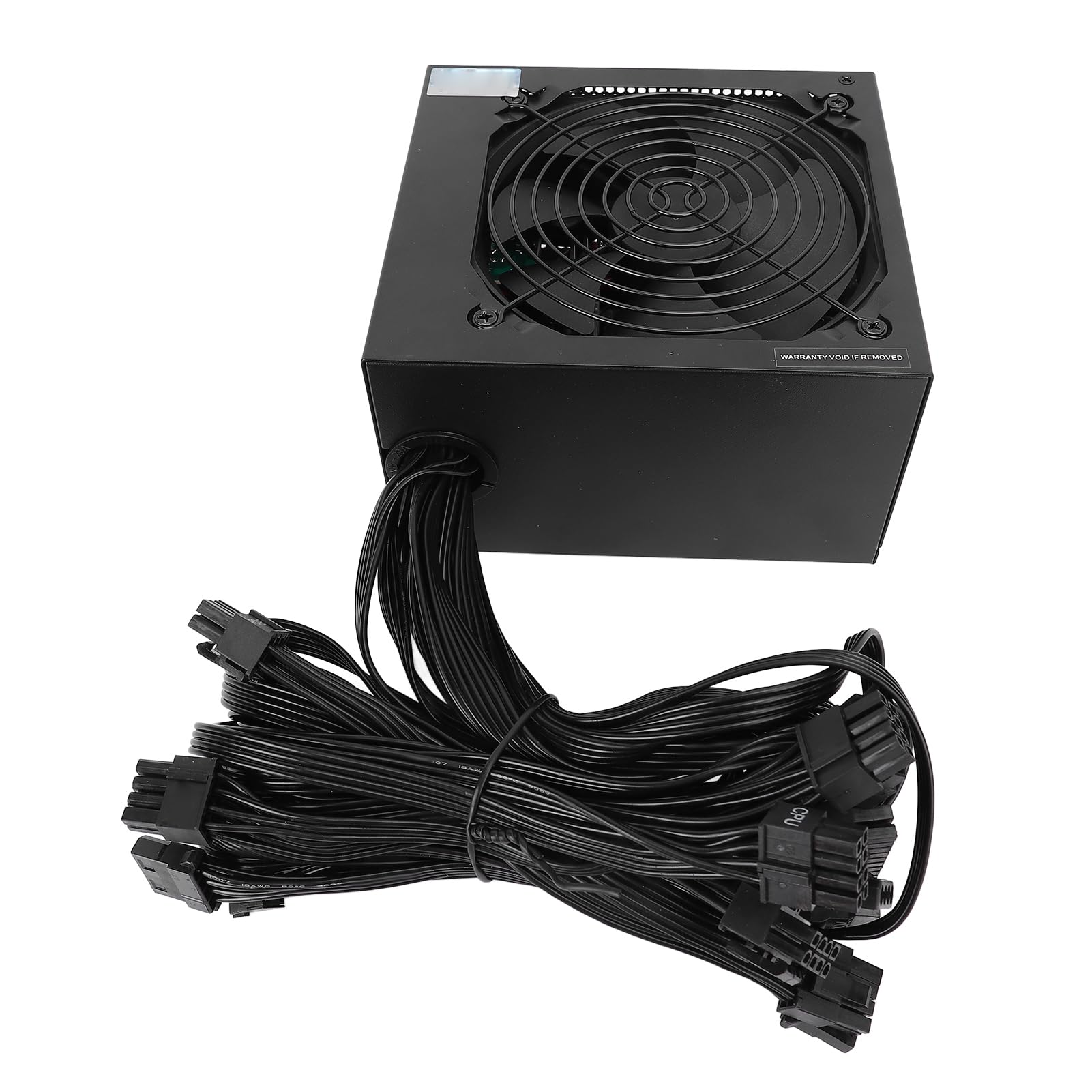 Zasilacz Komputerowy 700 W, Czarny Wentylator 12 Cm do Obudowy ATX