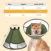 Vista 6 de Dog Cone Collar, Cone for Dogs to Stop Licking, Dog Cone Soft, Dog Recovery Collar,Dog Recovery Dog Cone Collar, Dog Cones for Large Dogs, Ecollars