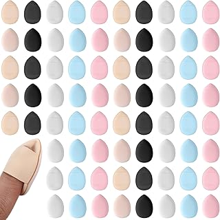 75 unidades de polvo para dedos, mini esponja...