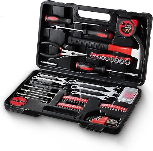 Vista 8 de Kit de herramientas para el hogar de 146 piezas, perfecto para reparación del hogar, mantenimiento de automóviles, proyectos de bricolaje, juego