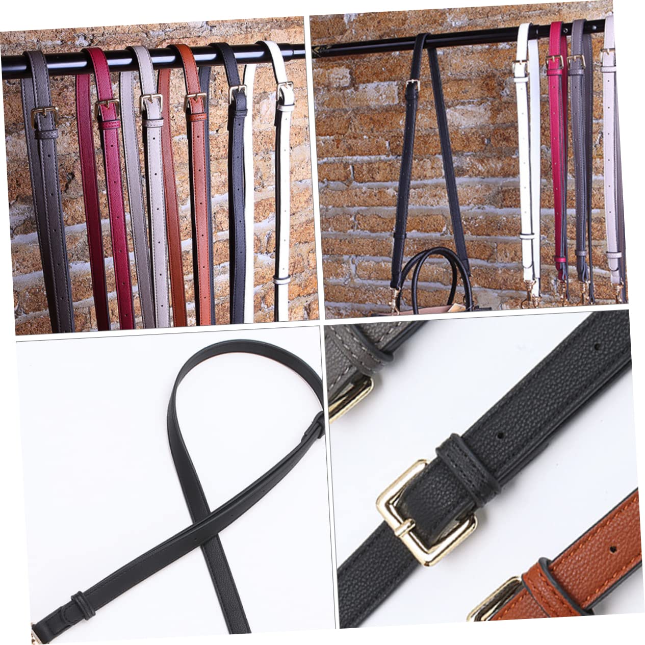3 Stück mit -Schultergurt, Rucksack, Geldbörse, für Damen, Laptop, Tragetasche, Damen, Rucksack, Geldbörse, Griffriemen, Ersatztasche, Geldbörse, Gurt, Handtasche, Gürtel