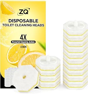 60 Count Toilet Wand Refills for Clorox, Disposable Toilet Brush for Clorox ToiletWand Cleaning