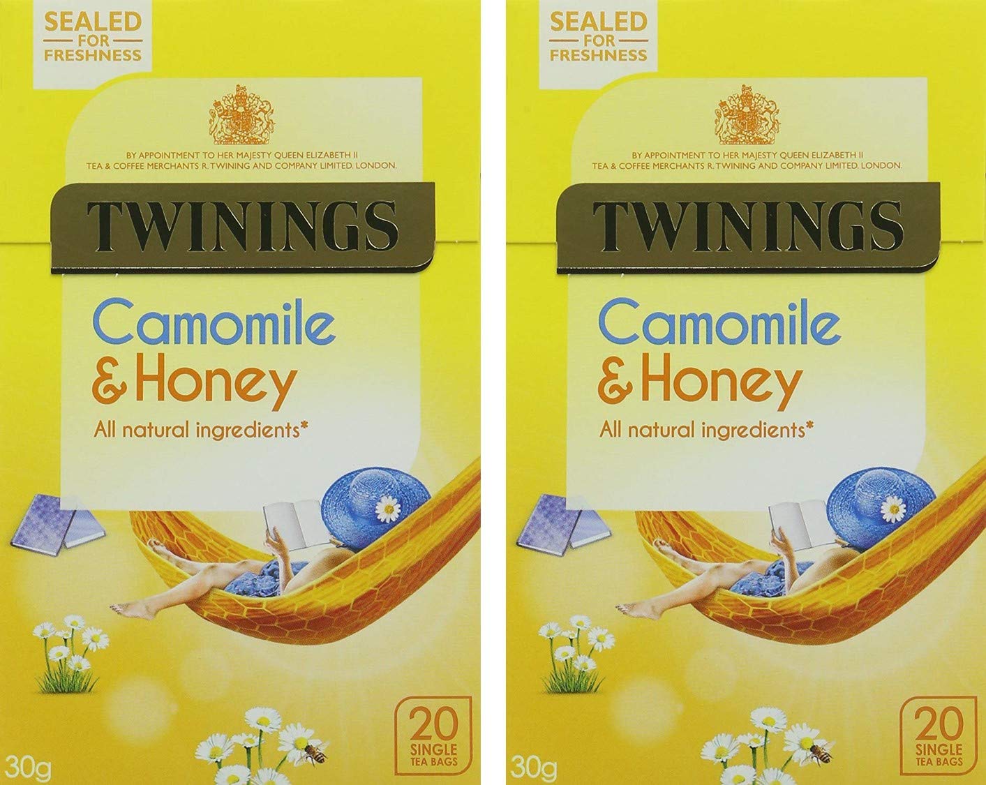 Twinings INFUSIONS Camomile and Honey Tea, 20 Tea Bags, 30g (Pack of 2) (B082B8XQNM) Amazon Price History, Amazon Price Tracker