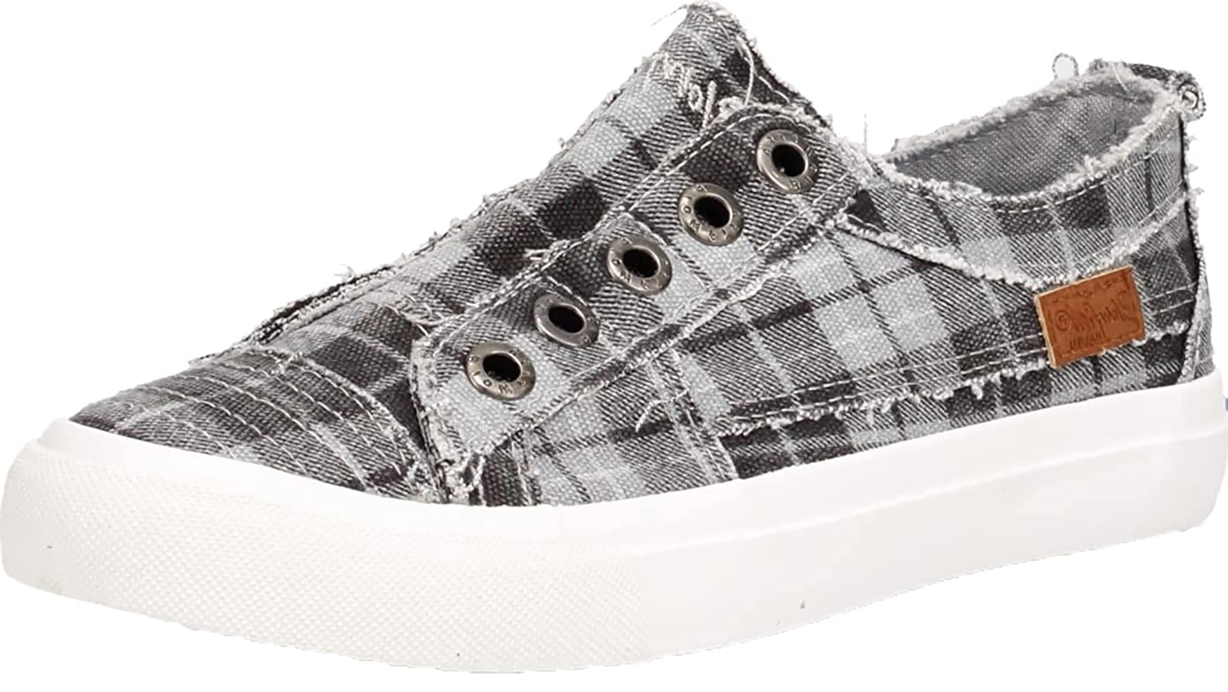 Blowfish Malibu Women's Play Fashion Sneaker, Grey, 6
