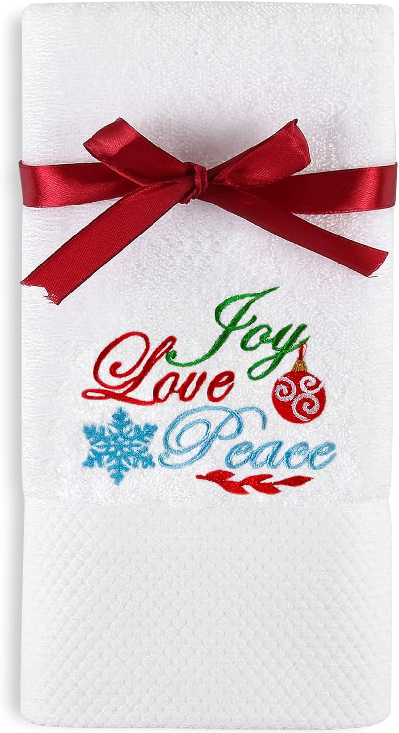 Amazon.com: 2 Pack Flamingo Hand Towels. 100% Cotton Embroidered