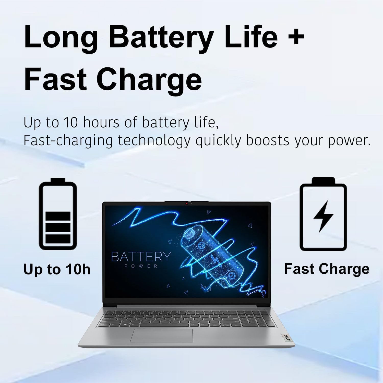 Lenovo Ideapad 15.6" Laptop with Microsoft 365 | Intel 4-Core CPU | 1.1TB Storage (1TB OneDrive + 128GB SSD) | 8GB RAM | Wi-Fi 6 | 10HR Battery | Windows 11 — view 8
