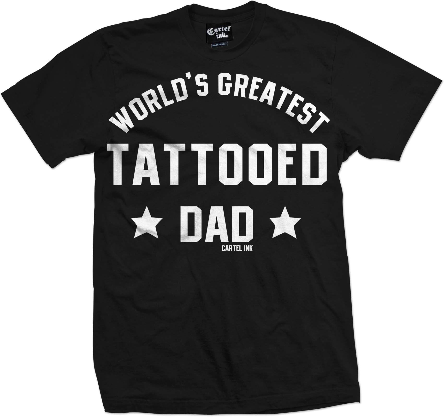 cartel inkWorld's Greatest Tattooed Dad Men's T-Shirt