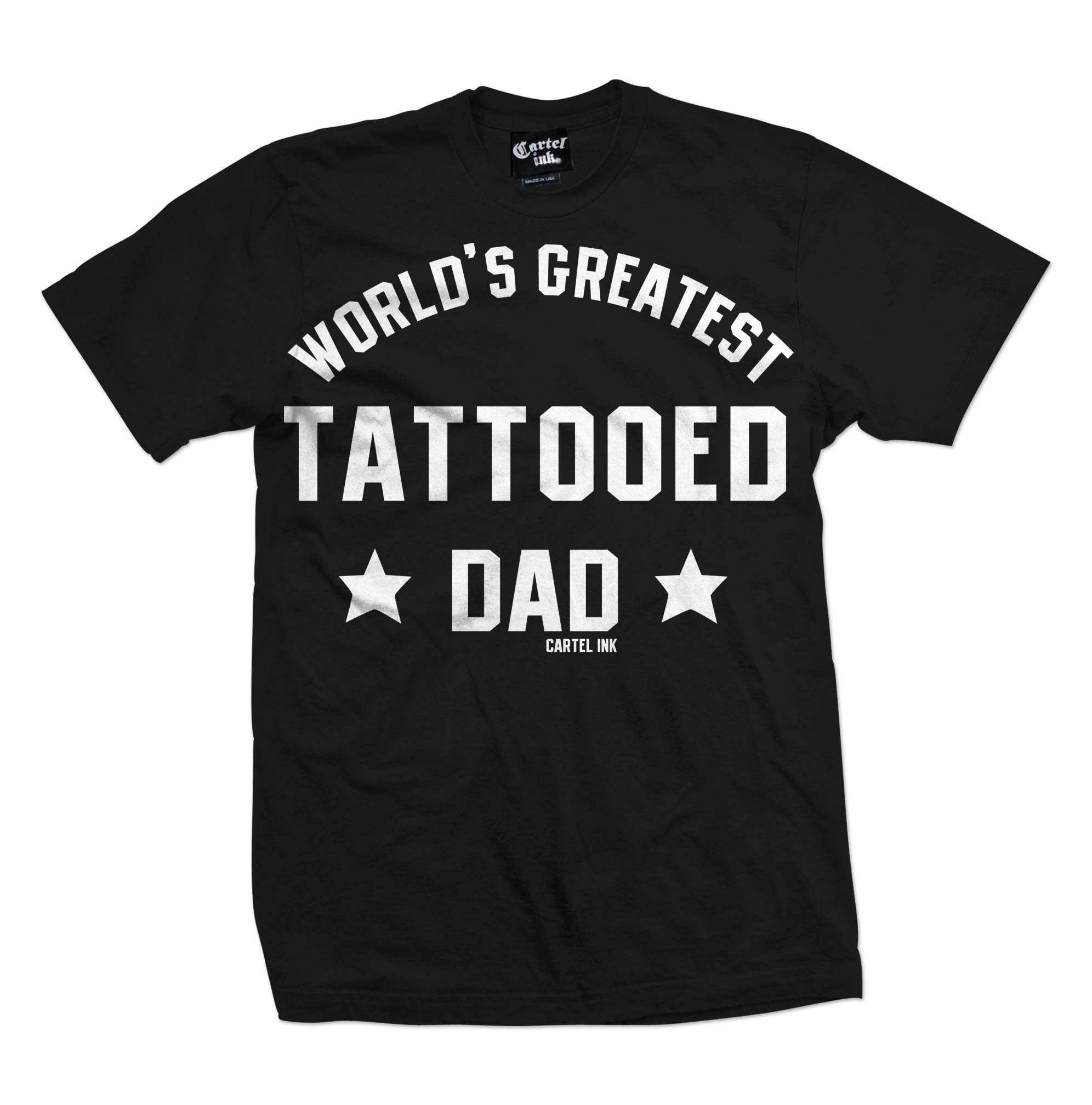 cartel inkWorld's Greatest Tattooed Dad Men's T-Shirt