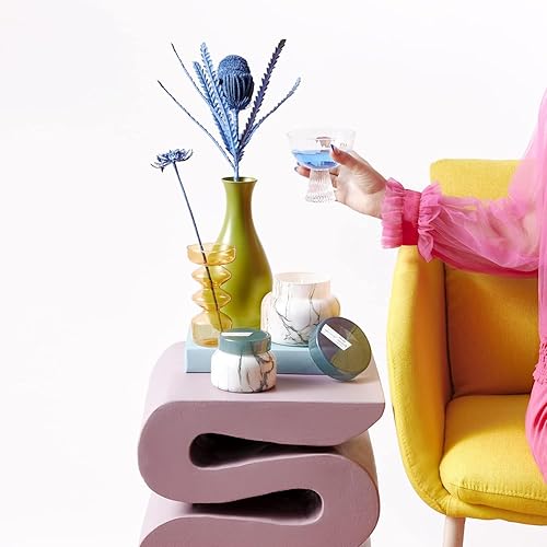 Miniatura 4 de Capri Blue - Velas modernas en frasco de mármol - Vela de lujo para aromatizar el hogar - Mezcla de vela de soja - Velas de larga duración - Aroma