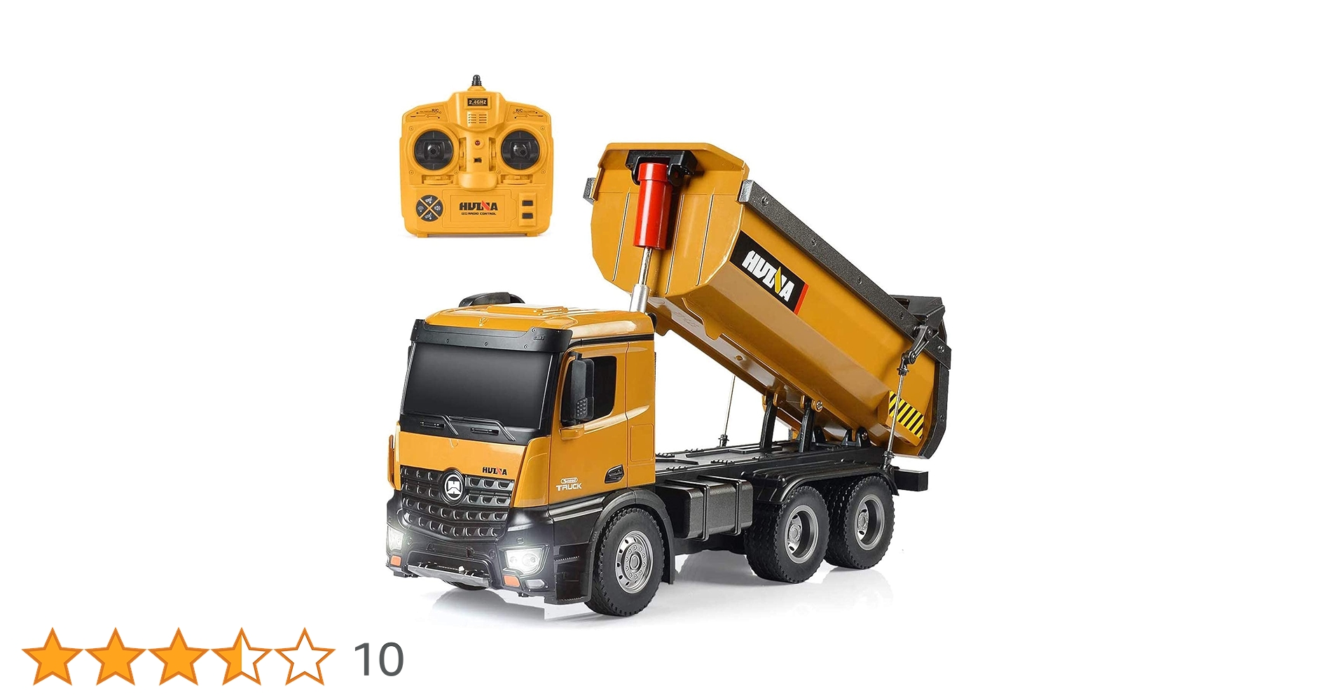 トラック型ラジコン　４台 クレーン付平ボディ] H25 フォワード 4段ラジコン - YouTube