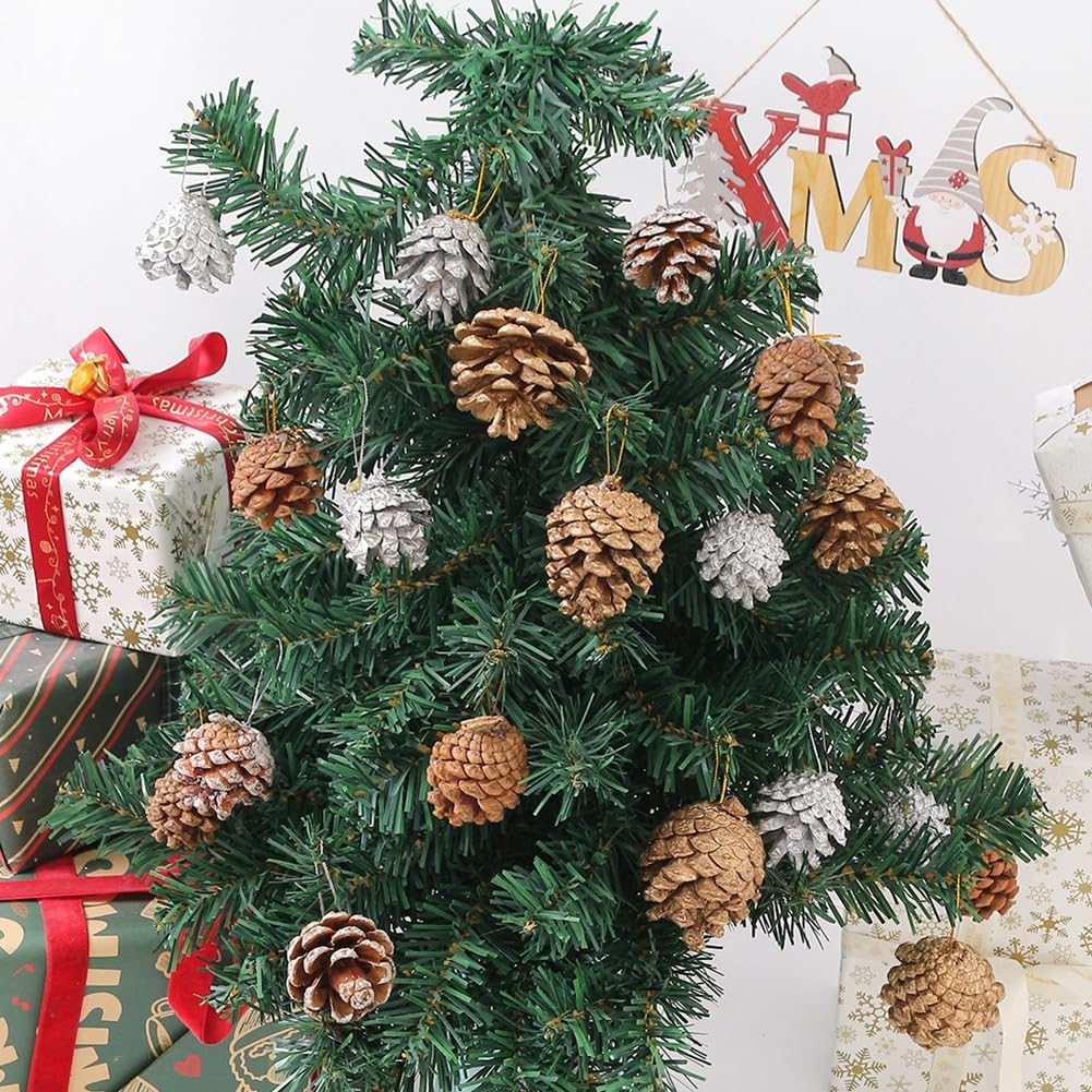 10 pigne natalizie, pigne di pino, decorazioni naturali per il fai da te, pigne naturali per albero di Natale, ghirlanda di Natale, artigianato A1-10 (9-12 cm)