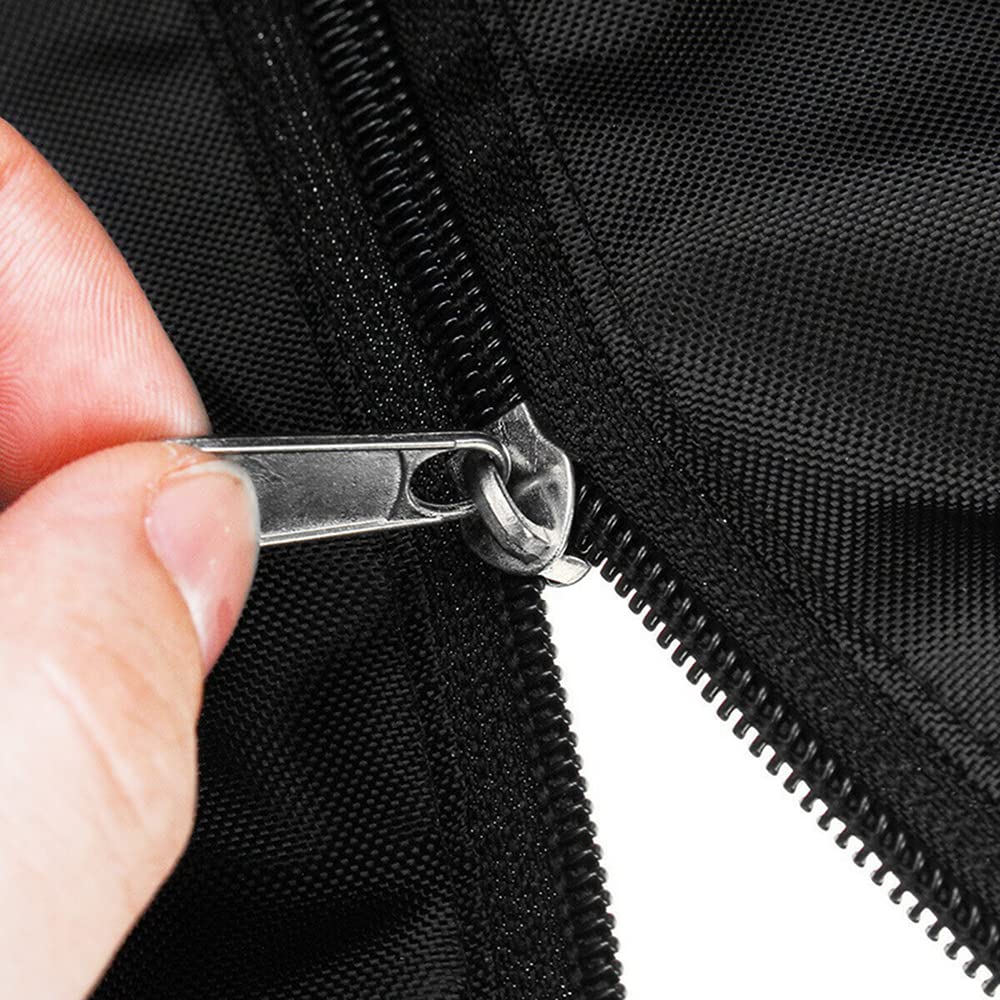 Housse de balancelle 3 places imperméable, coupe-vent, anti-UV, hamac pliable à suspendre avec fermeture éclair