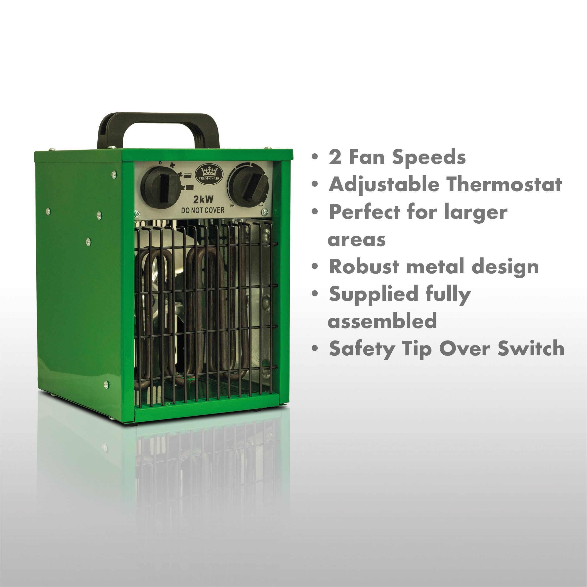 Prem-i-air - Calentador de ventilador (2 kW)