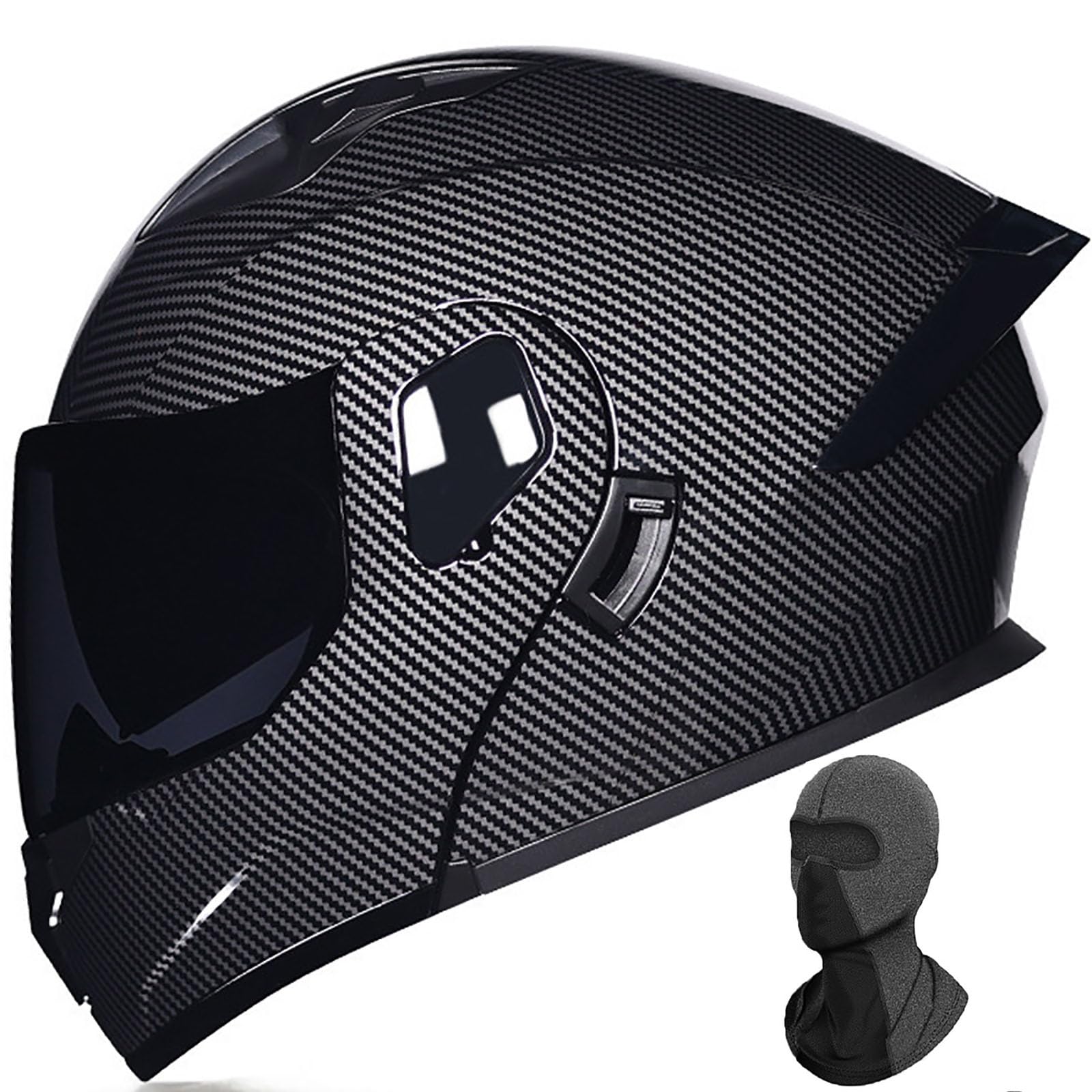 Zintegrowany kask integralny w stylu vintage, dopuszczony do użytku przez DOT/ECE, składany kask motocyklowy z podwójną osłoną przeciwsłoneczną, modułowe kaski na wycieczki wyścigowe