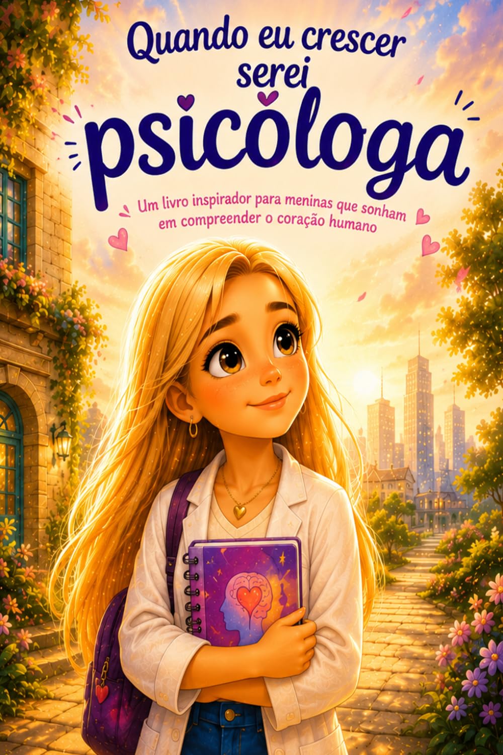 Quando eu crescer serei psicóloga: Um livro inspirador para meninas que sonham em compreender o coração humano