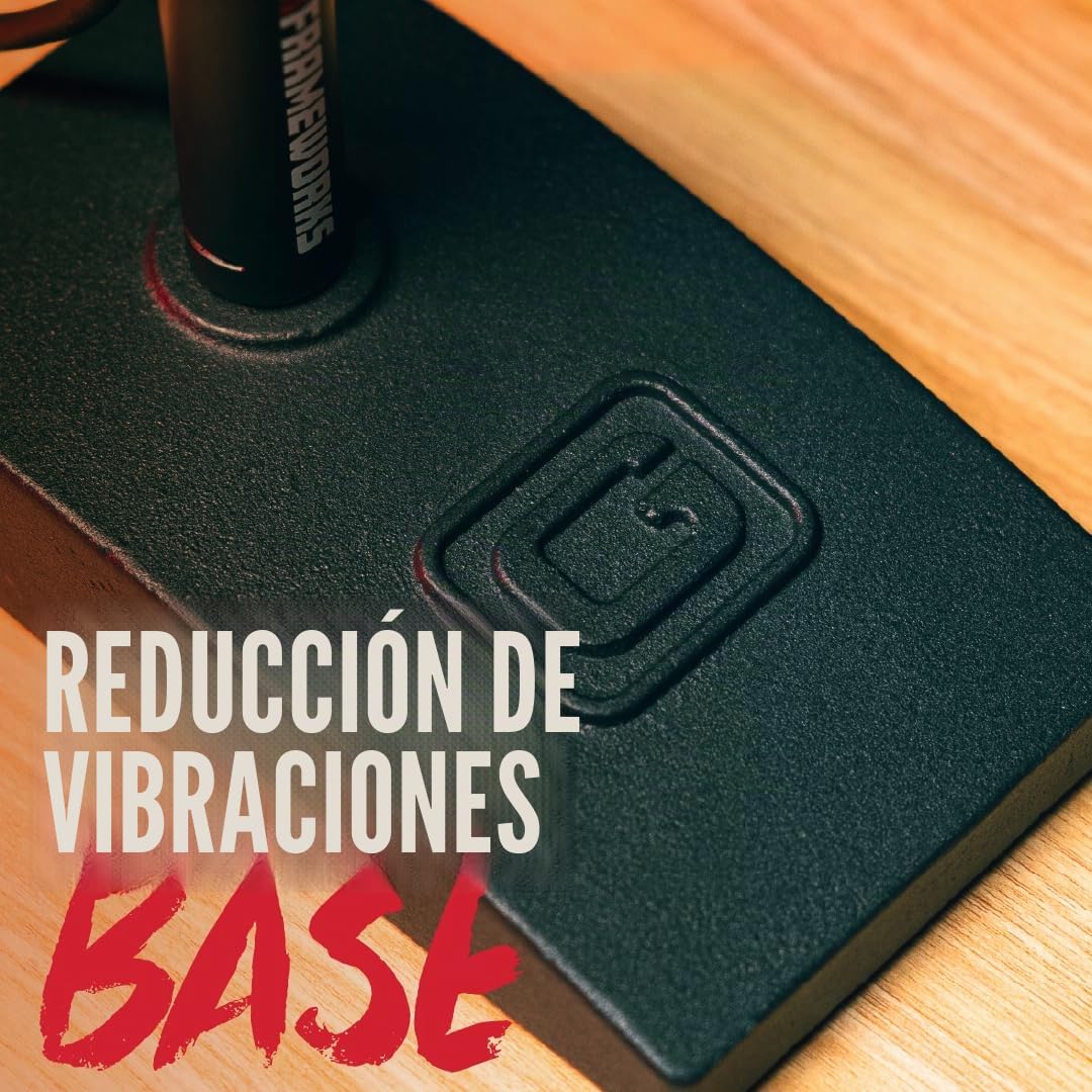 Gator Frameworks Pie para micrófono para bombo y amplificador con pértiga simple (GFW-MIC-0851)