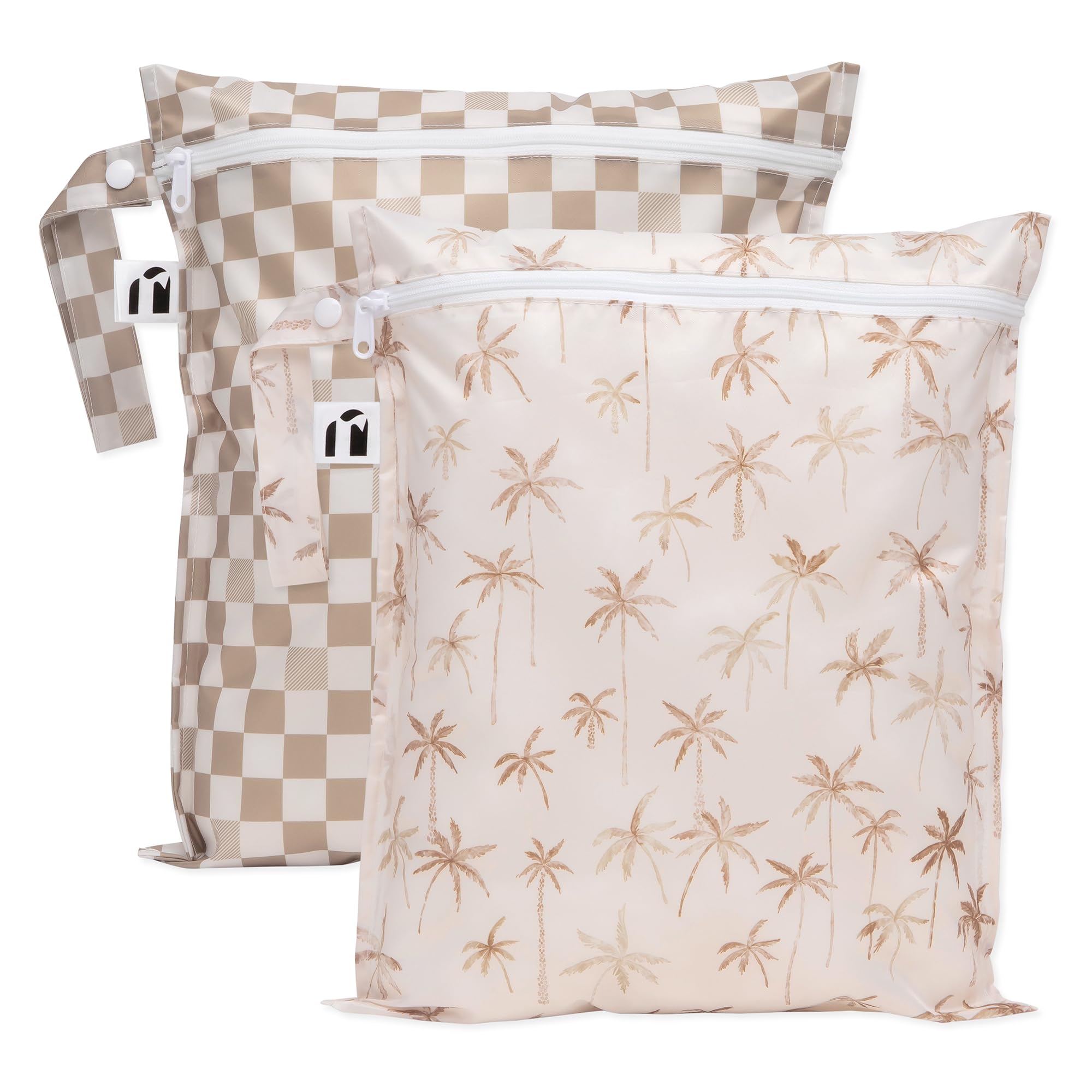 Bumkins Roamio - Waterproof Wet Bag - For Baby, Travel, Swim Suit, Cloth Diapers, Pump Parts, Pool, Gym, Toiletry, Strap to Stroller - Reusable & Easy