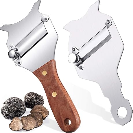 Premium 2-Piece Adjustable Truffle Slicer